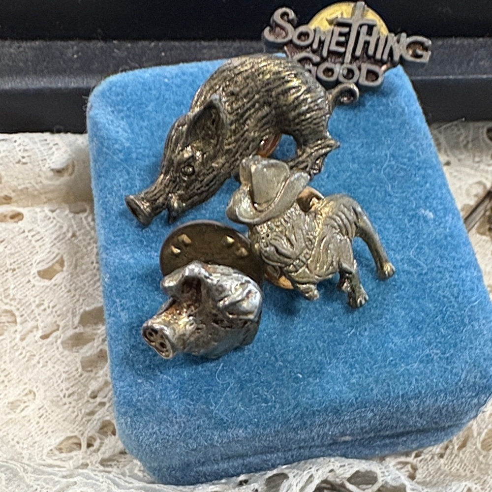 Vintage tie tack collection